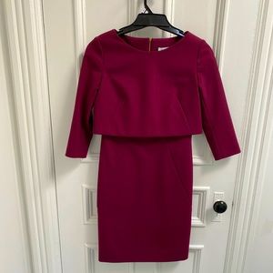 Beautiful burgundy dress. Size US 2. New with tags